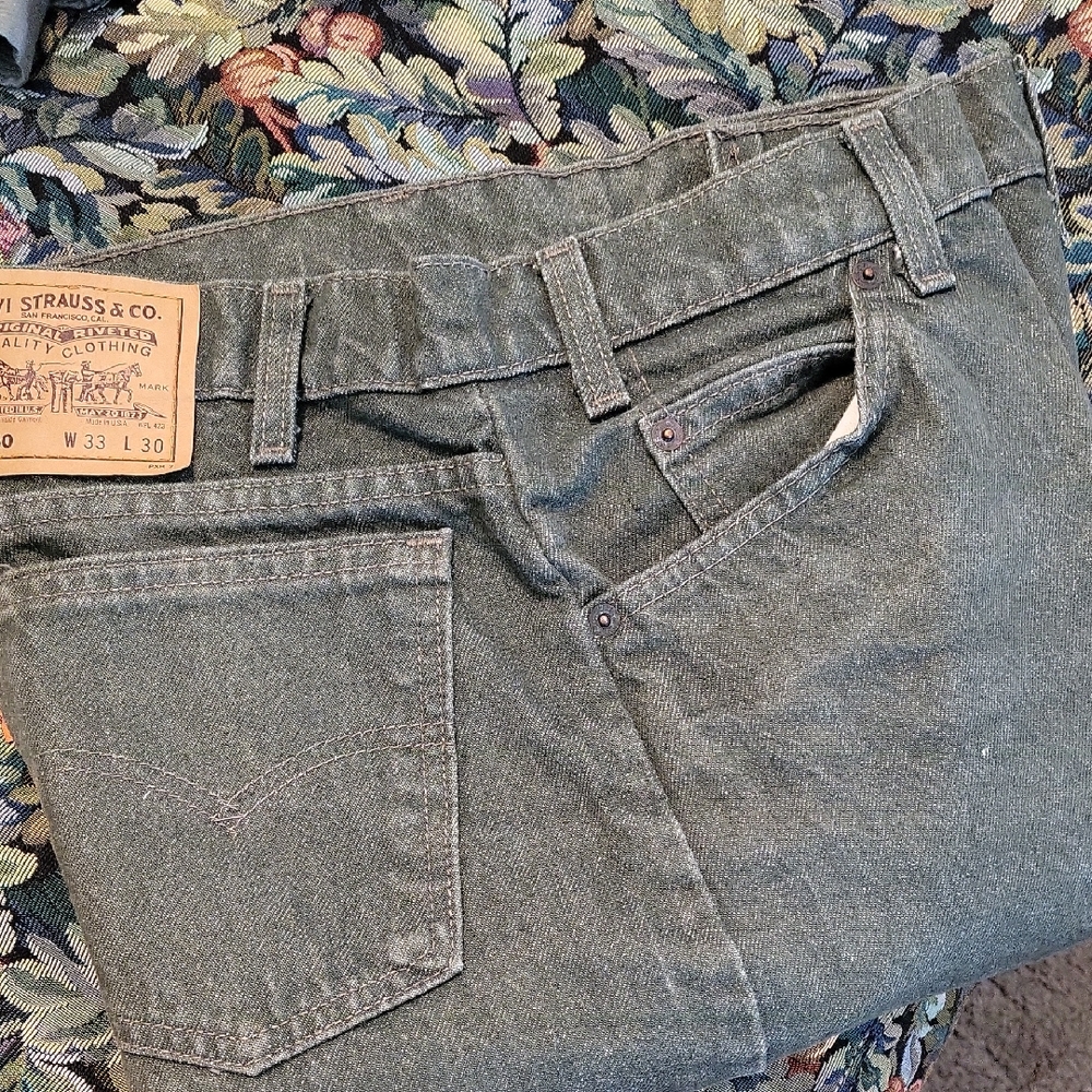 Levi's Men's Green Jeans